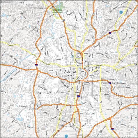 city of atlanta maps|Atlanta, Georgia .